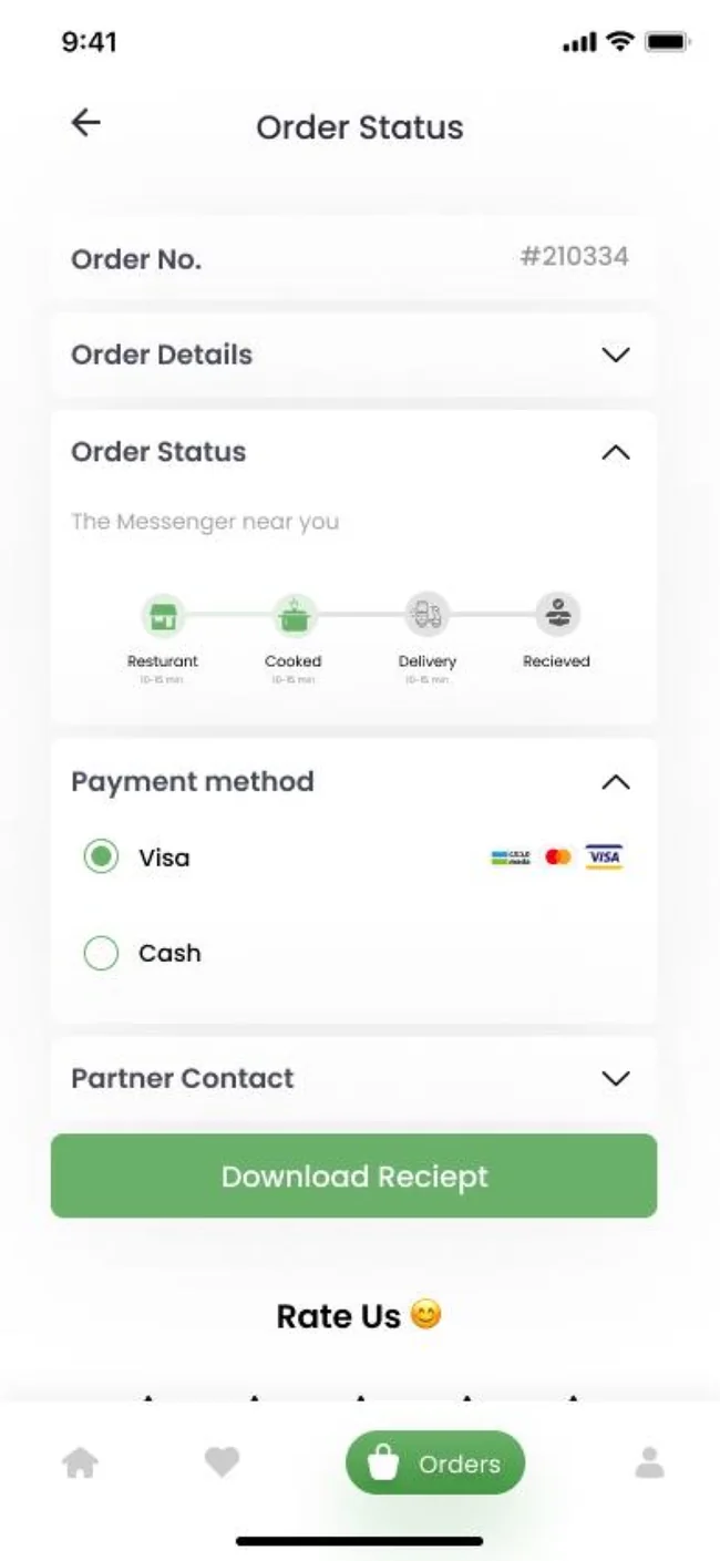 End user app screen 2