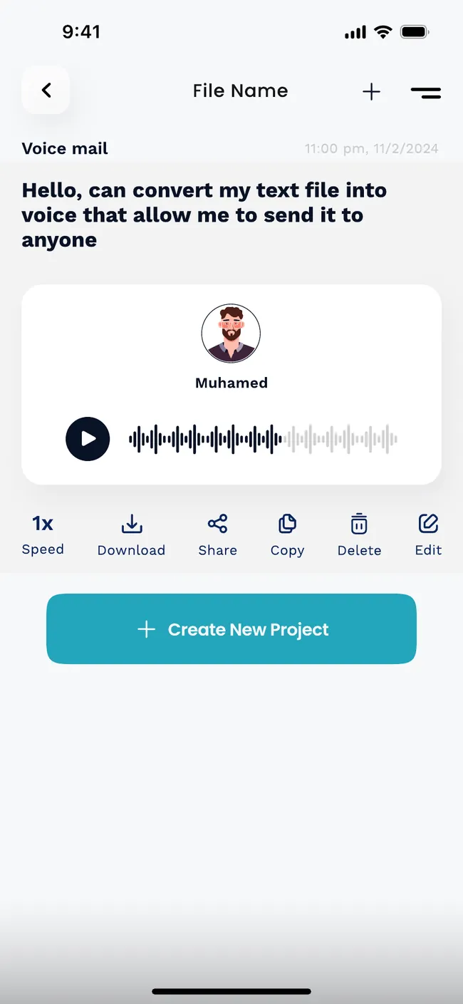 Natiq app result